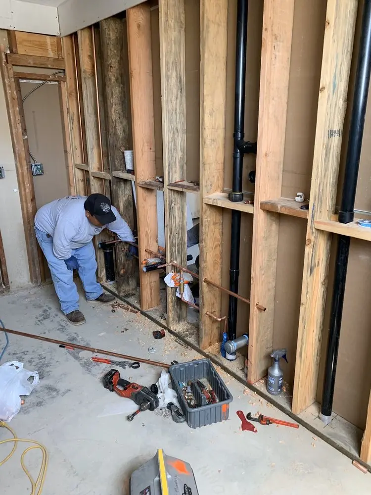 Commercial rough-in plumbing for Water Heater Replacement in Park Ridge